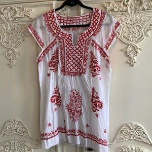 Beautiful cotton embroidered top